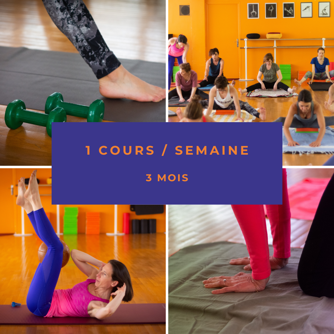 1 cours _ semaine 3 mois